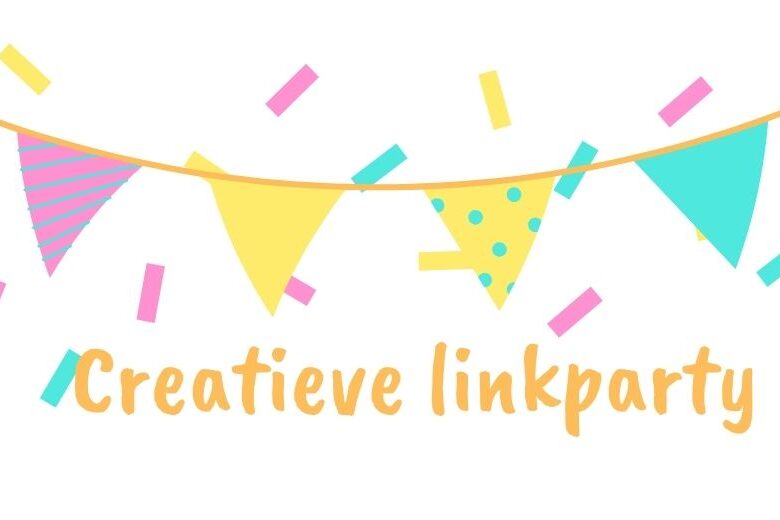 Creatieve linkparty vlaggetjes