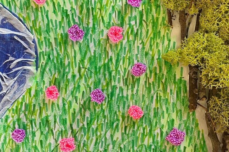 Veilige plek mixed media
