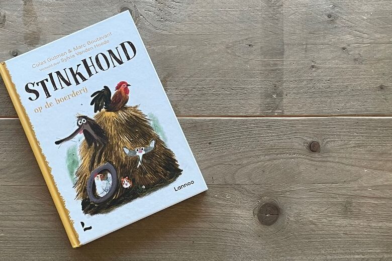 Stinkhond op de boerderij