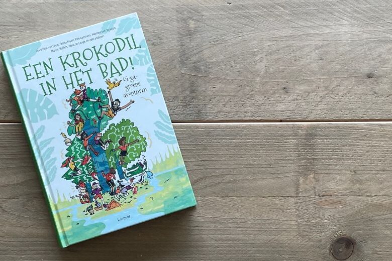 Een Krokodil In Bad Boek